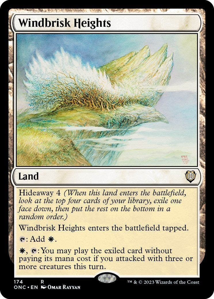 Windbrisk Heights (174) [ONC] - MTG Single