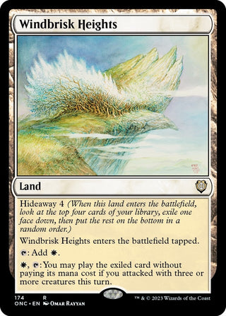 Windbrisk Heights (174) [ONC] - MTG Single