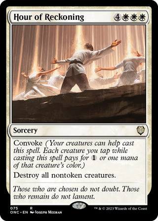 Hour of Reckoning (75) [ONC] - MTG Single