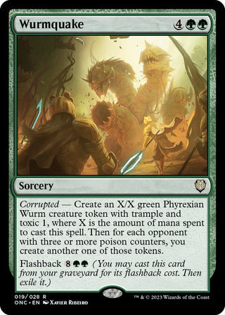 Wurmquake (19) [ONC] - MTG Single