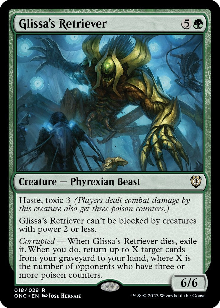 Glissa’s Retriever (18) [ONC] - MTG Single