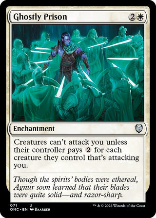 Ghostly Prison (71) [ONC] - MTG Single