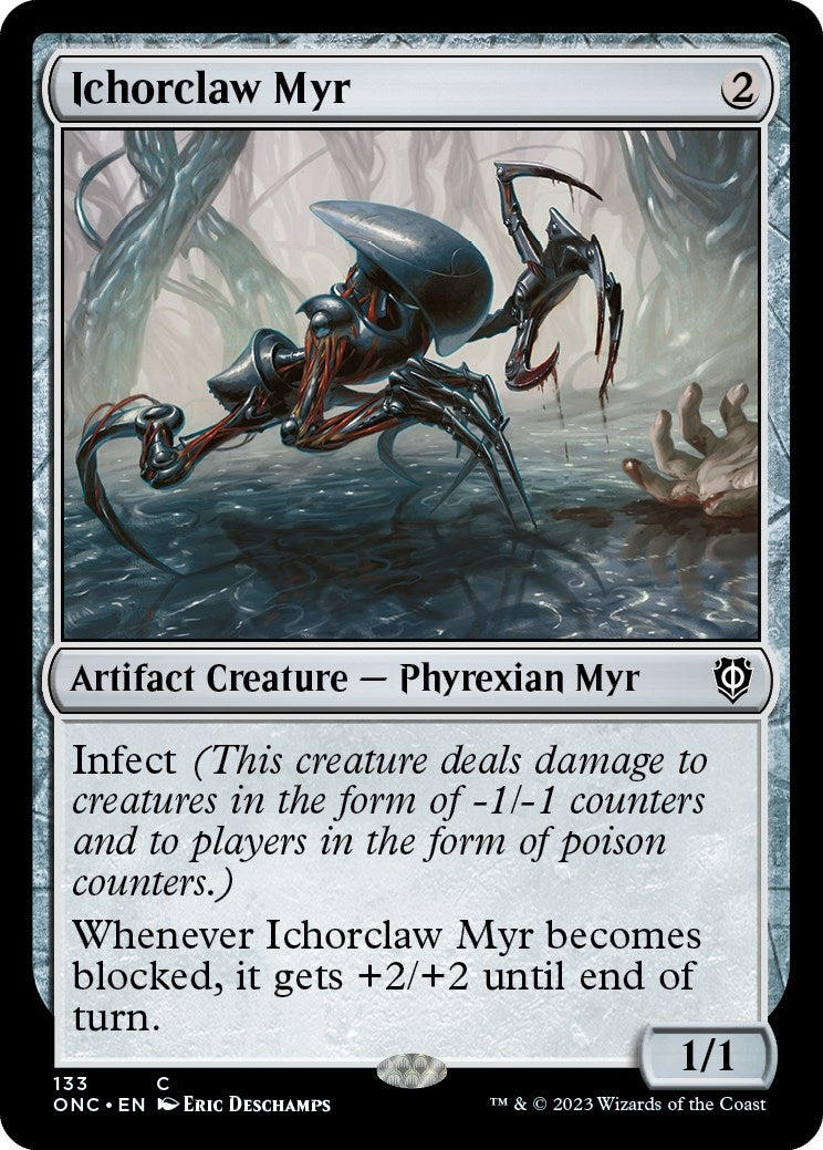 Ichorclaw Myr (133) [ONC] - MTG Single