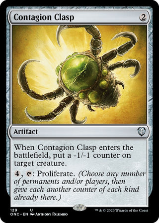 Contagion Clasp (129) [ONC] - MTG Single
