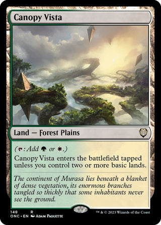 Canopy Vista (148) [ONC] - MTG Single