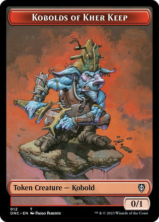 Kobolds of Kher Keep // Dragon Double-sided Token (0) [ONC] - MTG Single