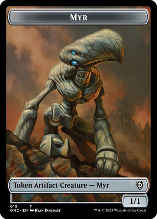 Myr // Thopter Double-sided Token (0) [ONC] - MTG Single