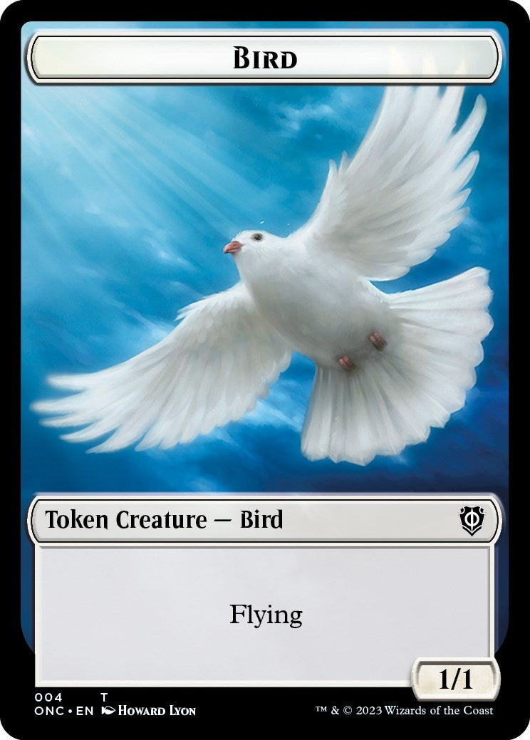Bird // Cat Double-sided Token (0) [ONC] - MTG Single