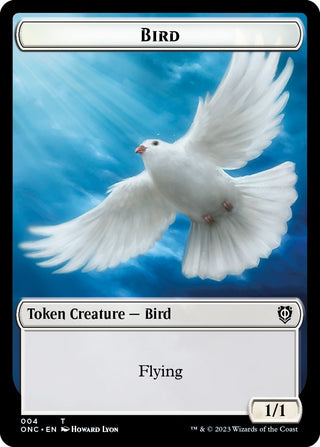 Bird // Cat Double-sided Token (0) [ONC] - MTG Single