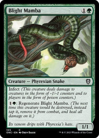 Blight Mamba (105) [ONC] - MTG Single