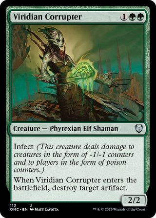 Viridian Corrupter (113) [ONC] - MTG Single