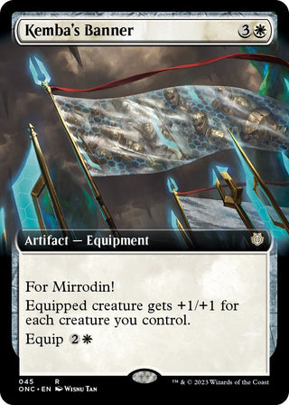 Kemba’s Banner (Extended Art) (45) [ONC] - MTG Single
