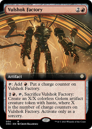 Vulshok Factory (Extended Art) (54) [ONC] - MTG Single