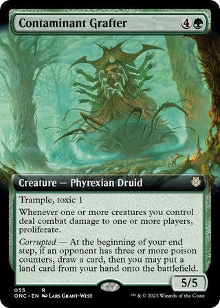 Contaminant Grafter (Extended Art) (55) [ONC] - MTG Single