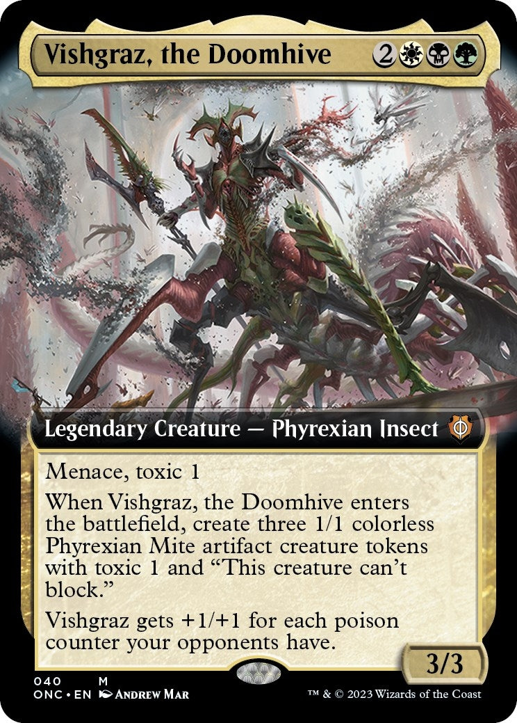 Vishgraz the Doomhive (Extended Art) (40) [ONC] - MTG Single
