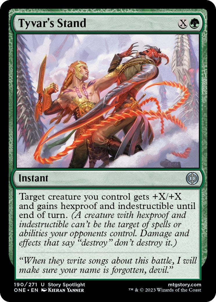 Tyvar’s Stand (190) [ONE] - MTG Single