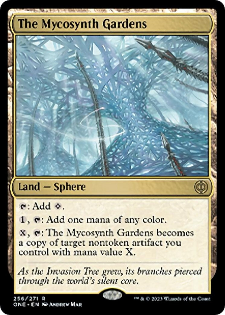 The Mycosynth Gardens (256) [ONE] - MTG Single