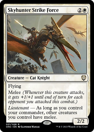 Skyhunter Strike Force (21) [ONC] - MTG Single