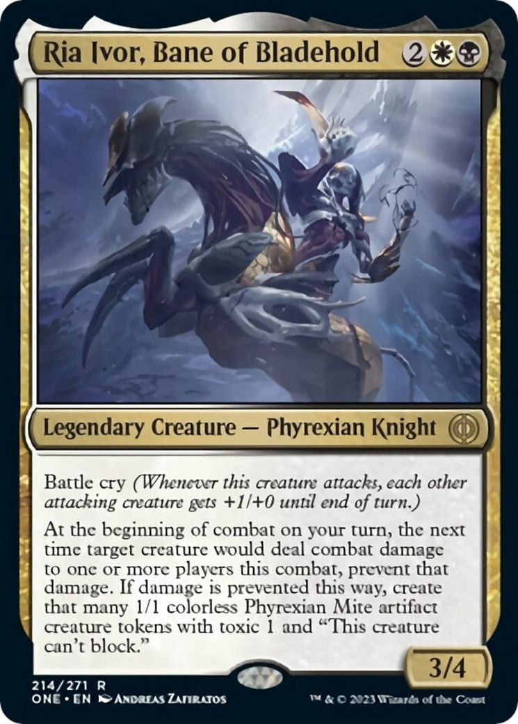 Ria Ivor Bane of Bladehold (214) [ONE] - MTG Single