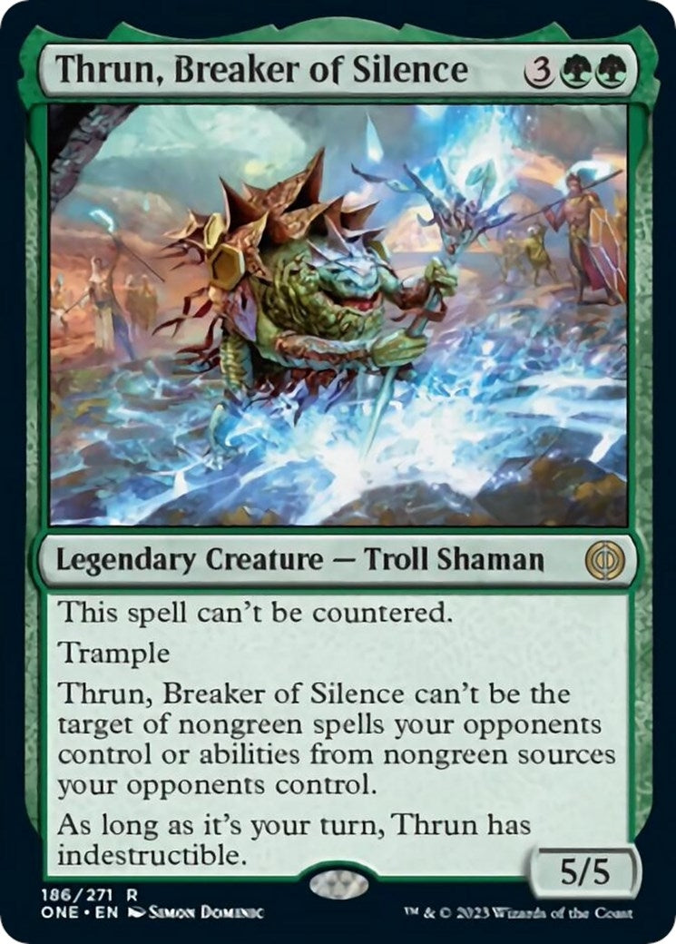 Thrun Breaker of Silence (186) [ONE] - MTG Single