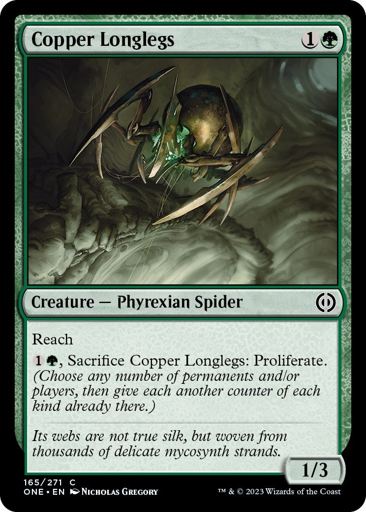 Copper Longlegs (165) [ONE] - MTG Single