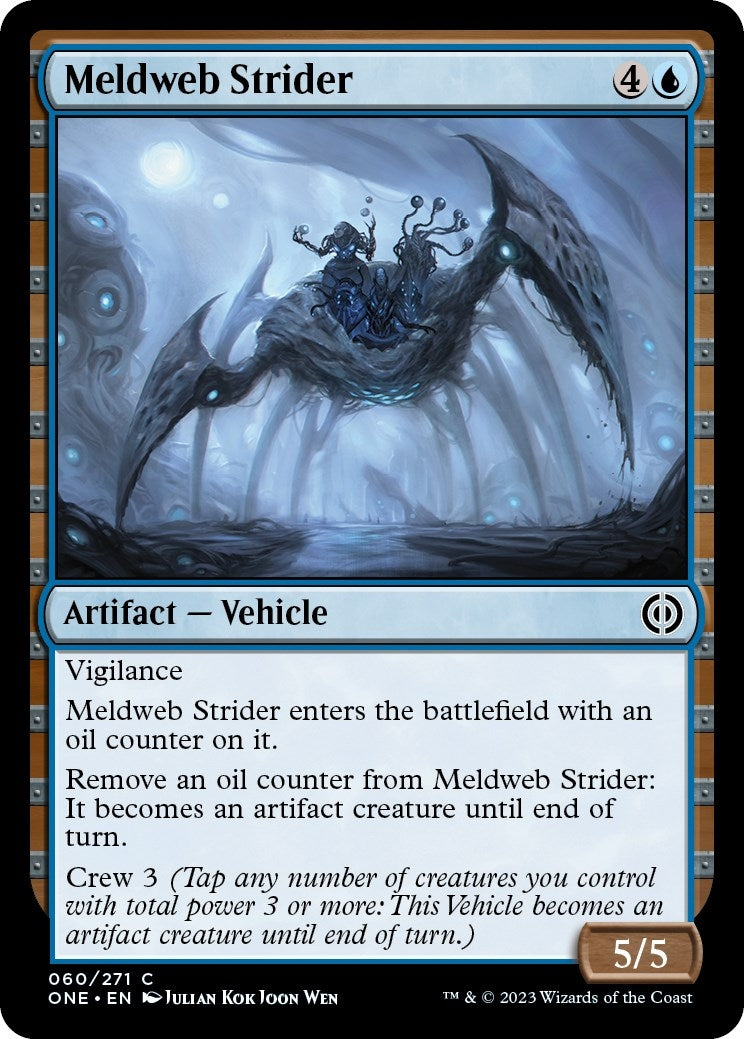 Meldweb Strider (60) [ONE] - MTG Single