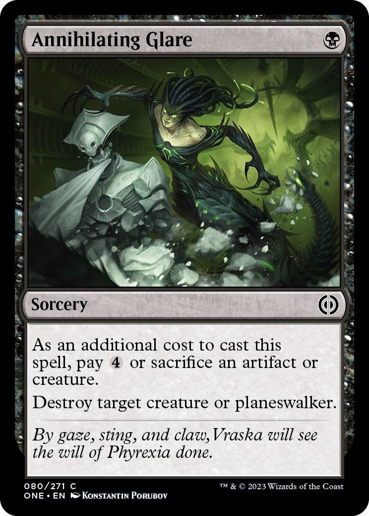 Annihilating Glare (80) [ONE] - MTG Single