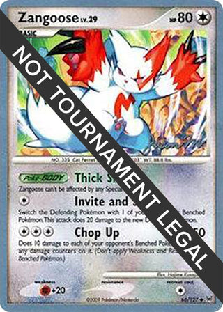 Image for Zangoose - 2009 (Jason Martinez) (66/127) (World Championship Decks) - Pokemon