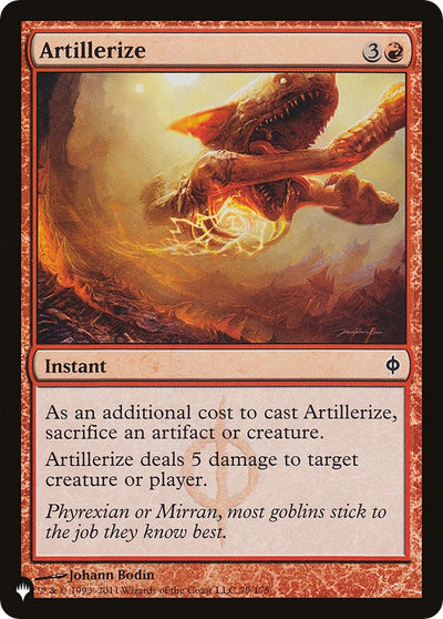 Artillerize (79) [LIST]