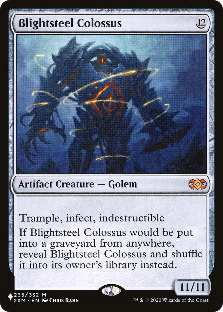 Blightsteel Colossus (235) [LIST] - MTG Single