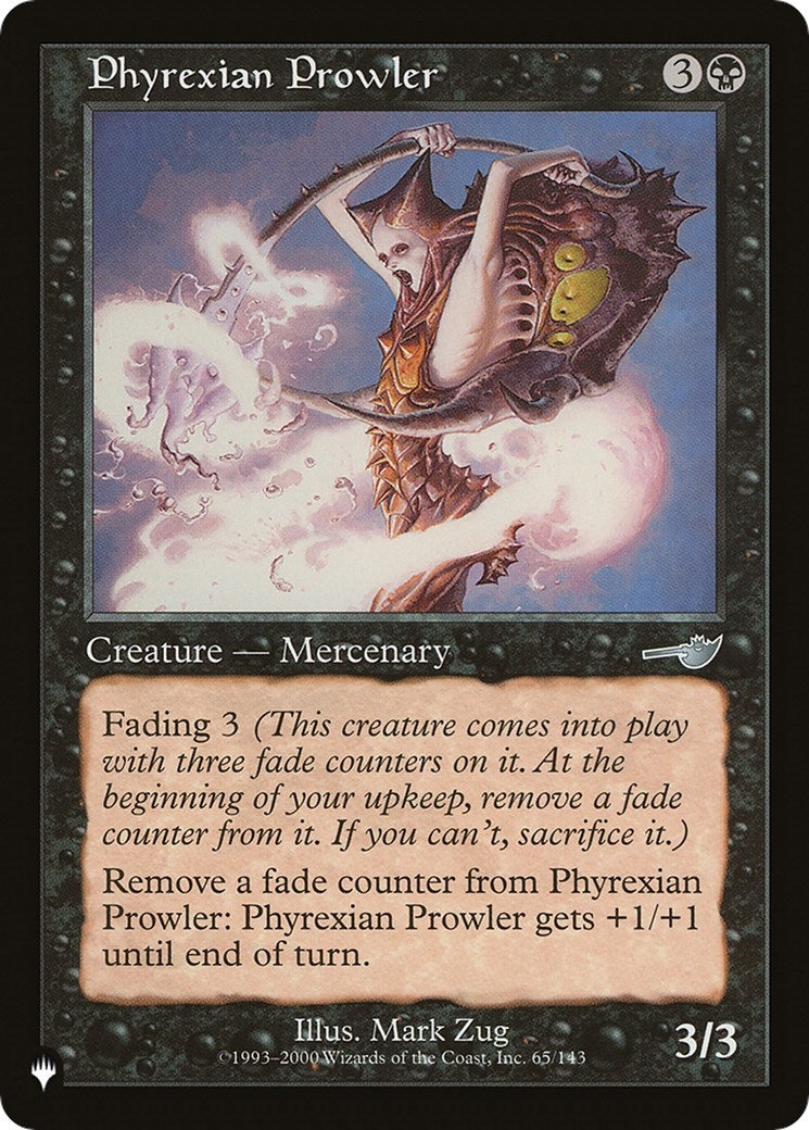Phyrexian Prowler (65) [LIST] - MTG Single
