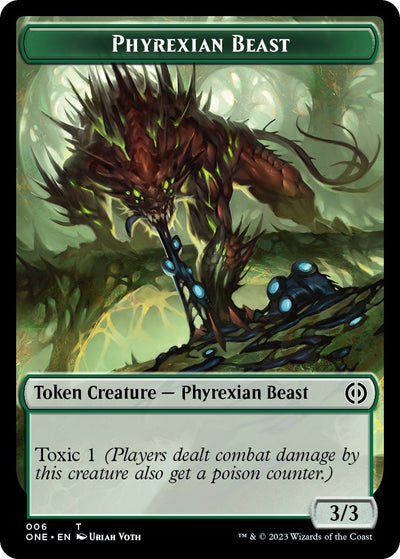 Phyrexian Beast Token (0) [ONE]