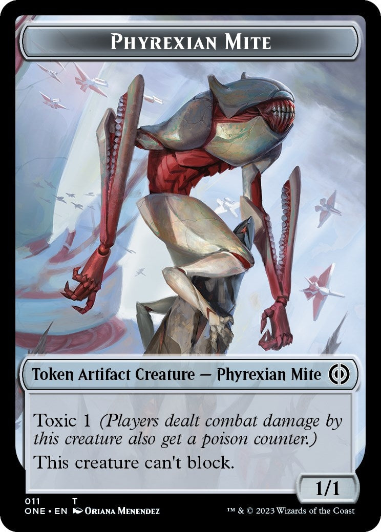 Phyrexian Mite Token (011) (0) [ONE] - MTG Single