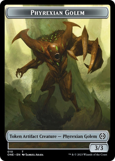 Phyrexian Golem Token (0) [ONE]