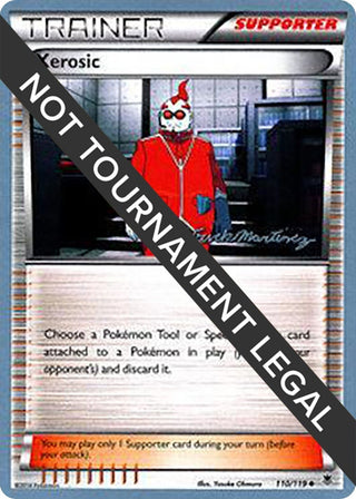 Image for Xerosic - 2015 (Patrick Martinez) (110/119) (World Championship Decks) - Pokemon