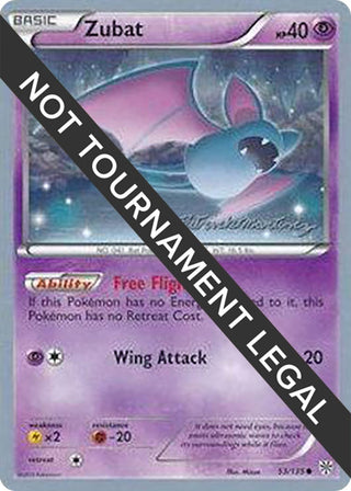 Image for Zubat - 2015 (Patrick Martinez) (53/135) (World Championship Decks) - Pokemon