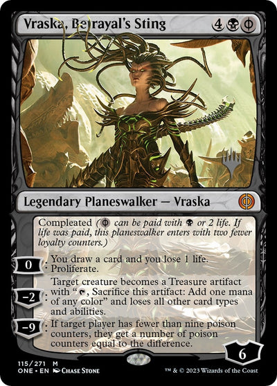 Vraska, Betrayal's Sting (115) [PPONE]