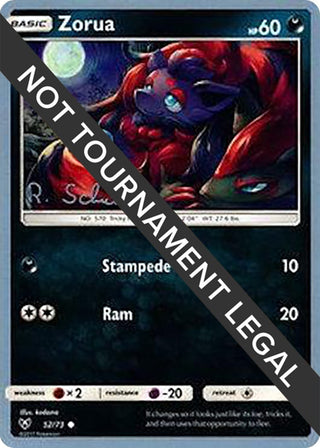 Image for Zorua - 2018 (Robin Schulz) (52/73) (World Championship Decks) - Pokemon