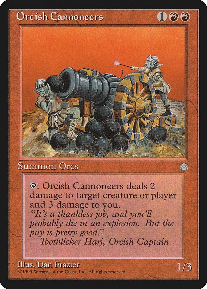 Orcish Cannoneers [ICE] - MTG Single
