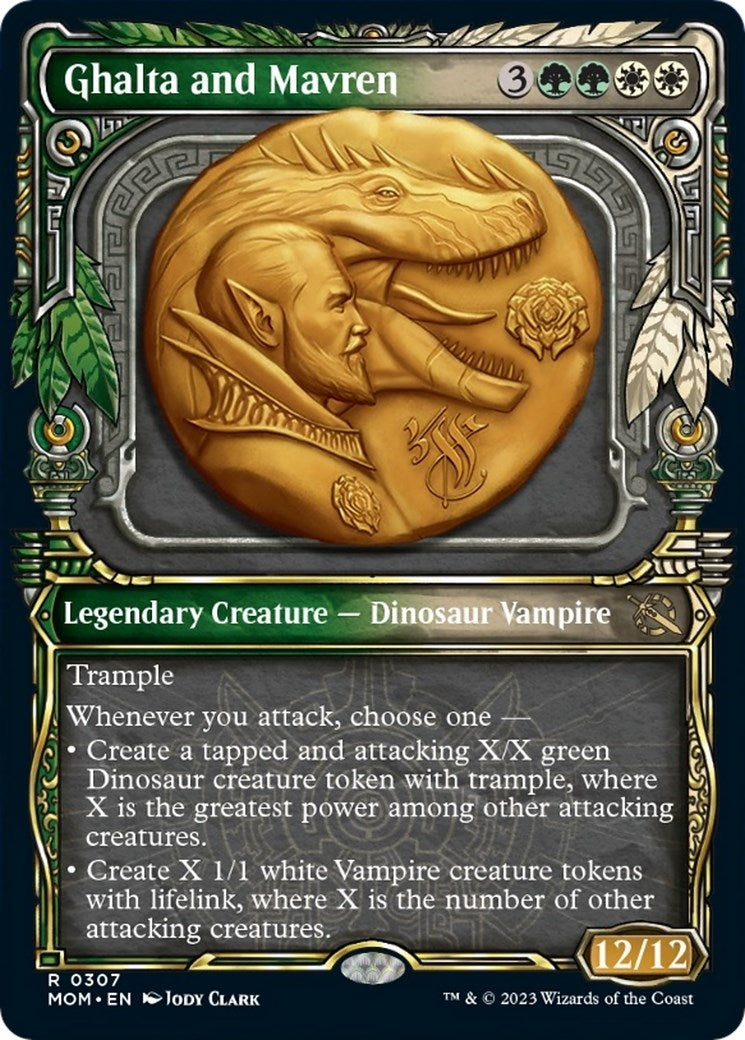 Ghalta and Mavren (Showcase) (307) [MOM] - MTG Single