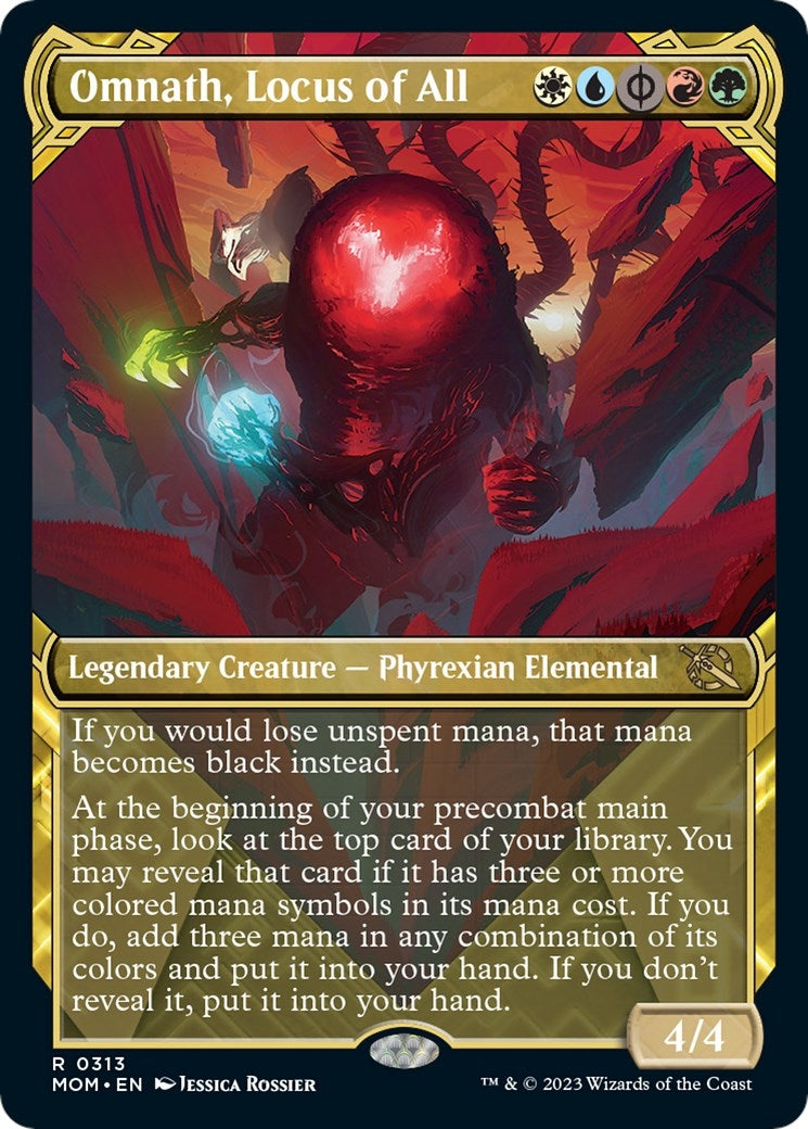 Omnath Locus of All (Showcase) (313) [MOM] - MTG Single