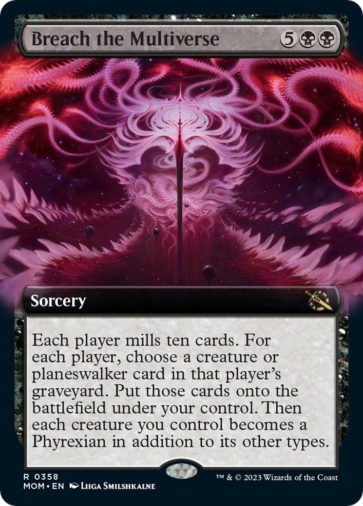 Breach the Multiverse (Extended Art) (358) [MOM] - MTG Single