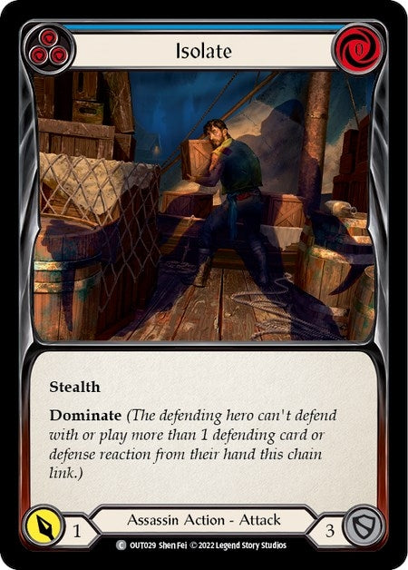 Isolate (Blue) (29) [OUT] - Flesh and Blood TCG Single