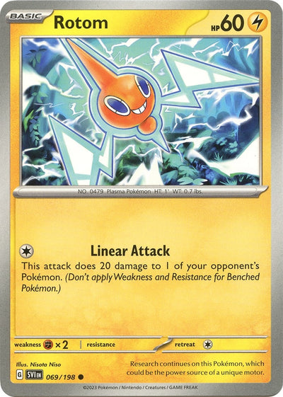 Rotom - 069/198 (069/198) [SV01: Scarlet & Violet Base Set]