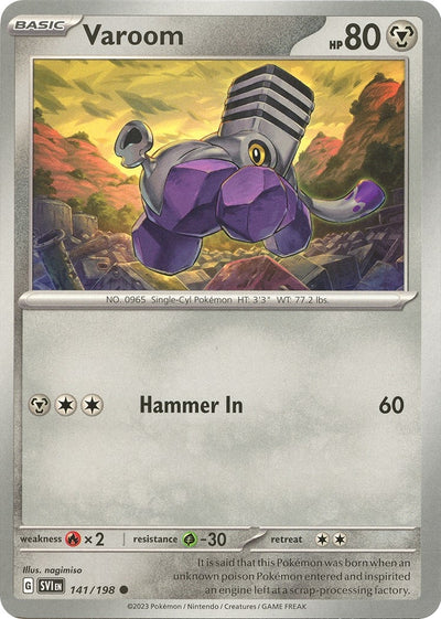 Varoom (141/198) (SV01: Scarlet & Violet Base Set)