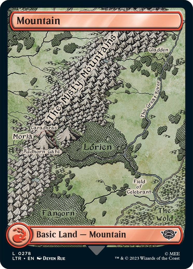 Mountain (0278) (278) [LTR] - MTG Single