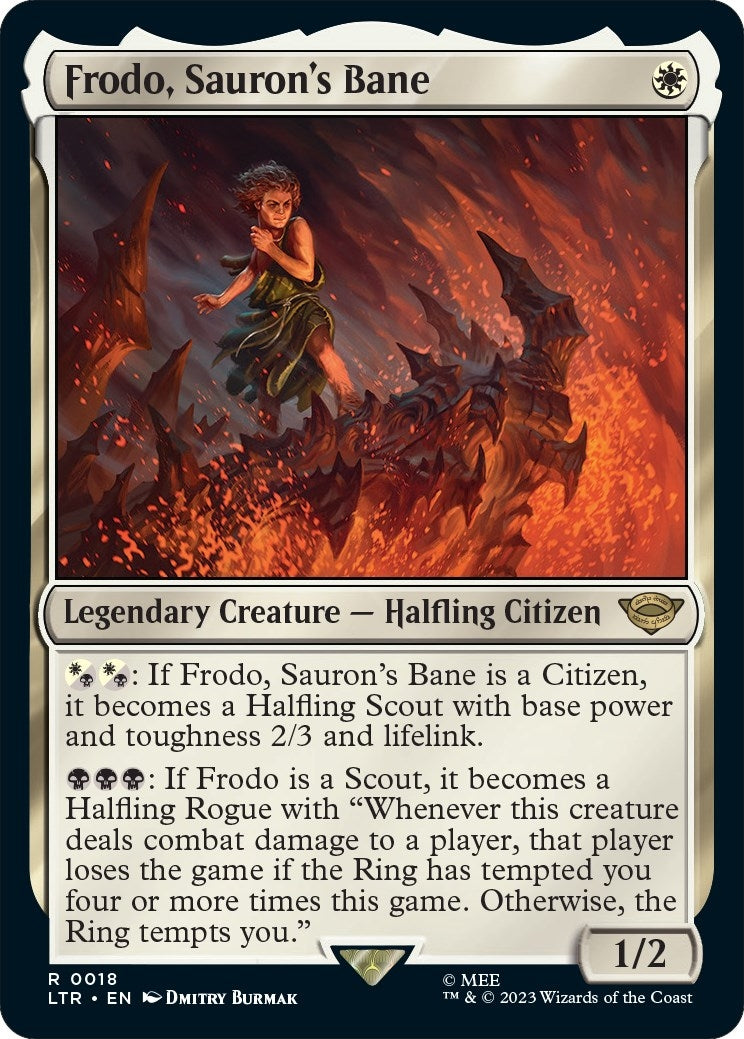Frodo Sauron’s Bane (18) [LTR] - MTG Single