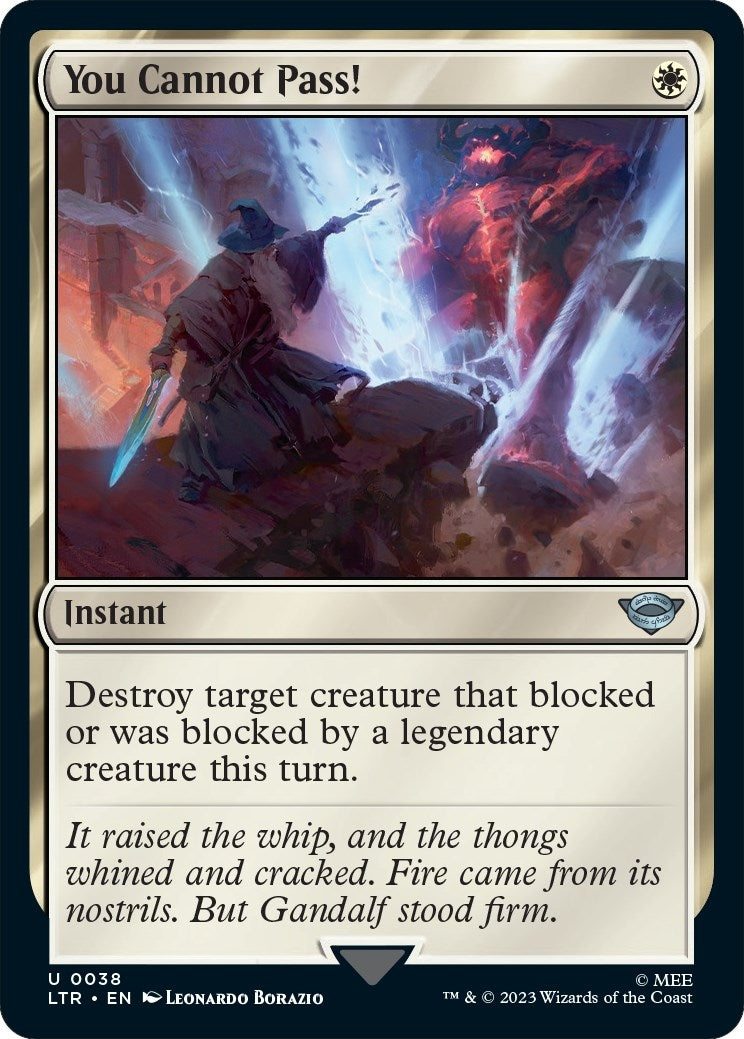 You Cannot Pass! (38) [LTR] - MTG Single