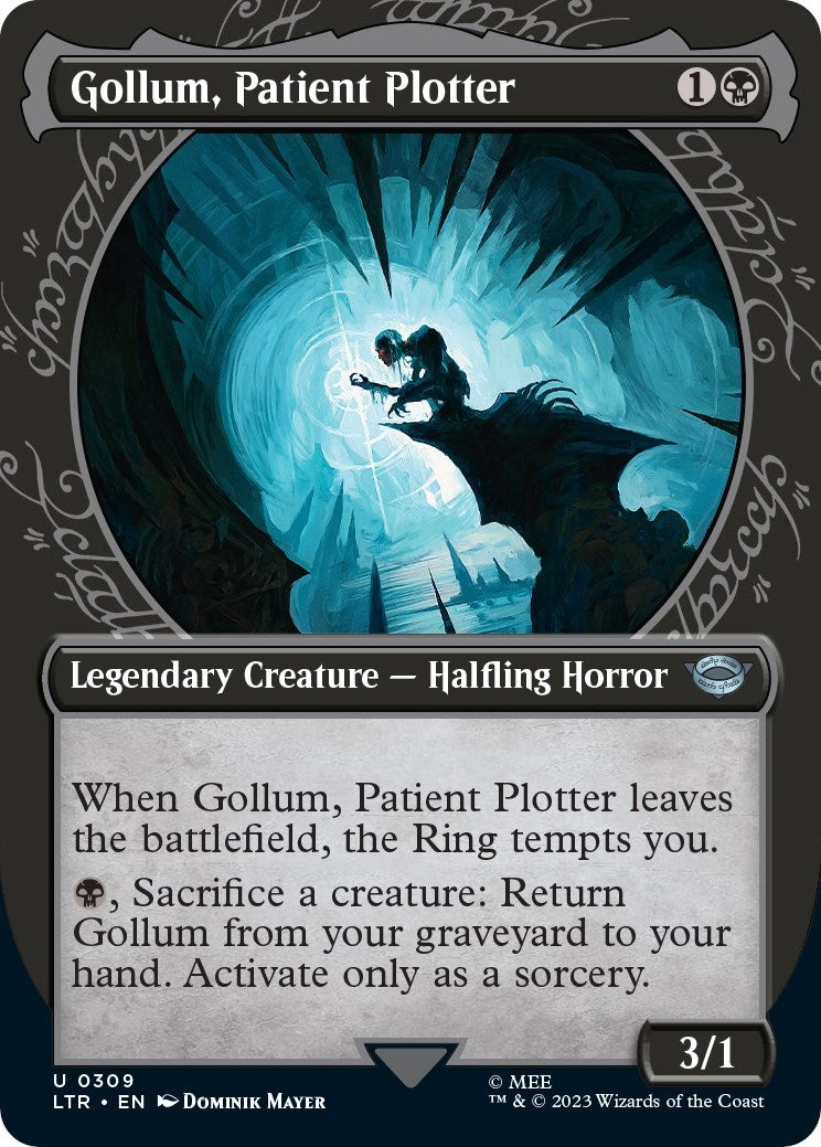 Gollum Patient Plotter (Showcase) (309) [LTR] - MTG Single