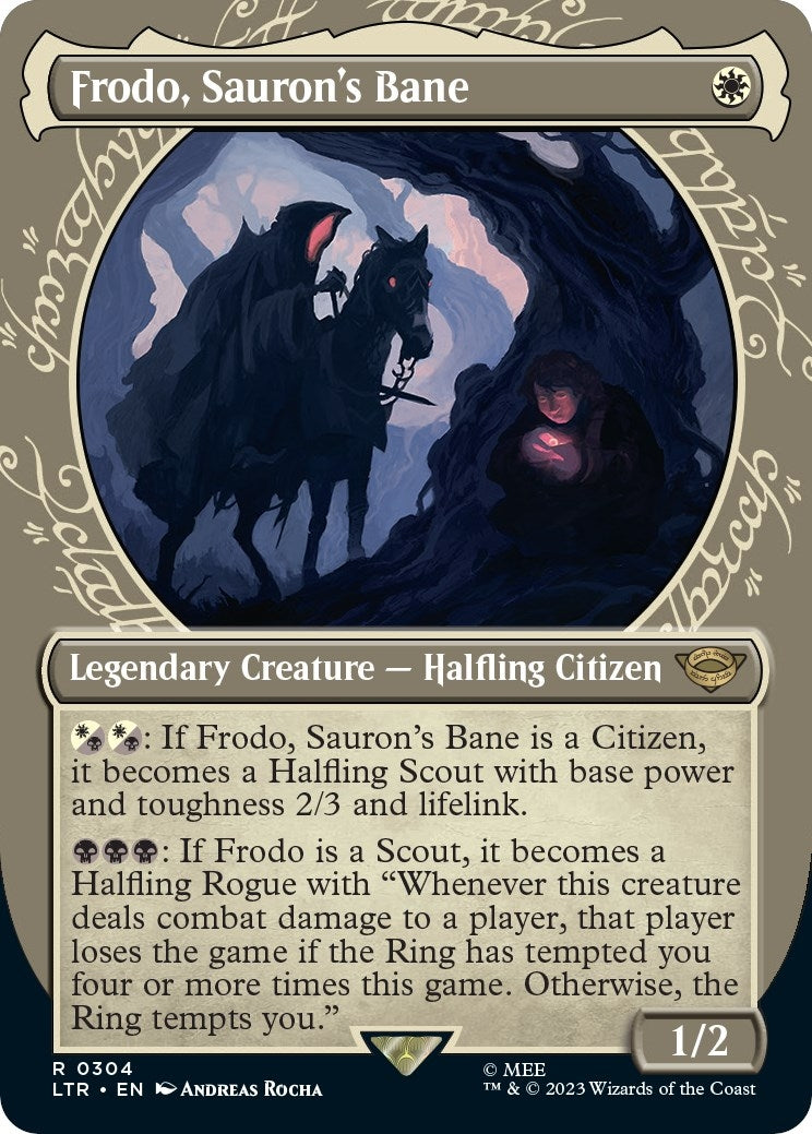 Frodo Sauron’s Bane (Showcase) (304) [LTR] - MTG Single